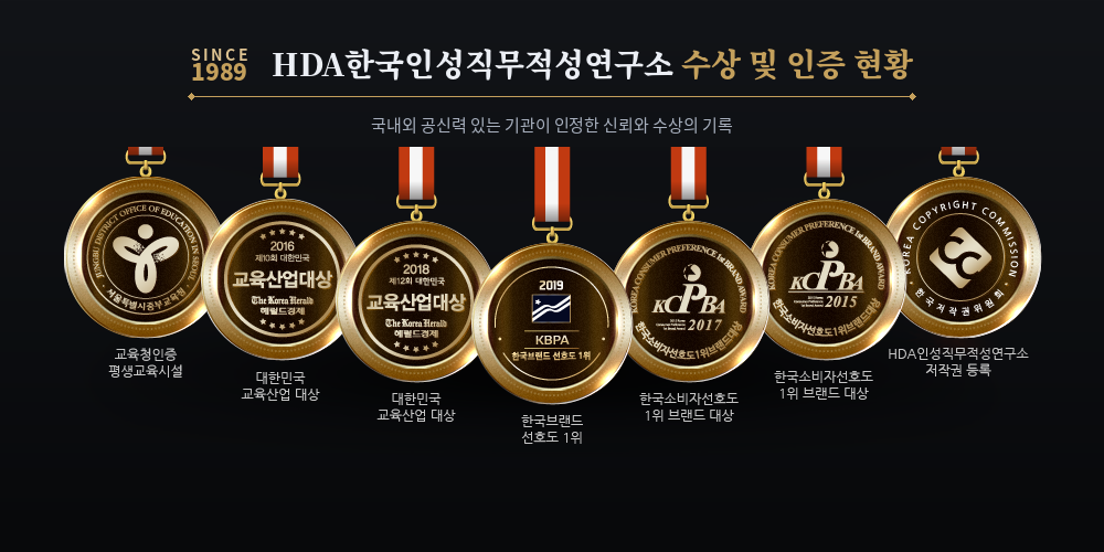 HDA수상내역